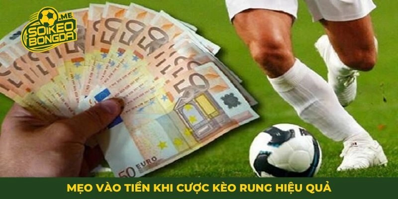 Mẹo vào tiền khi cược kèo rung hiệu quả